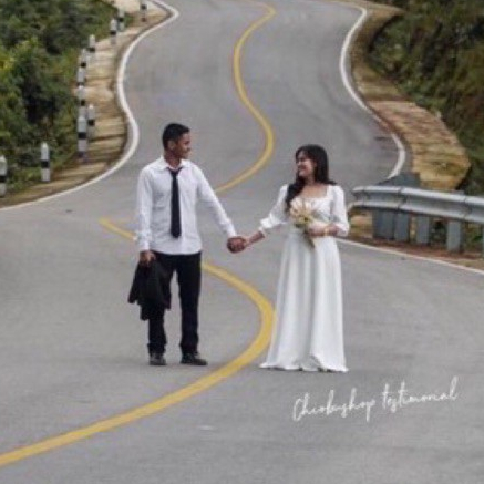 Chiobushop - Shekar Prewedding Dress Putih