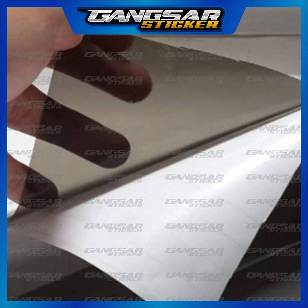 Brilliantblossoms_ Sticker Delete Chrome / Delete Chrome Grill / Sticker Hitam Transparan