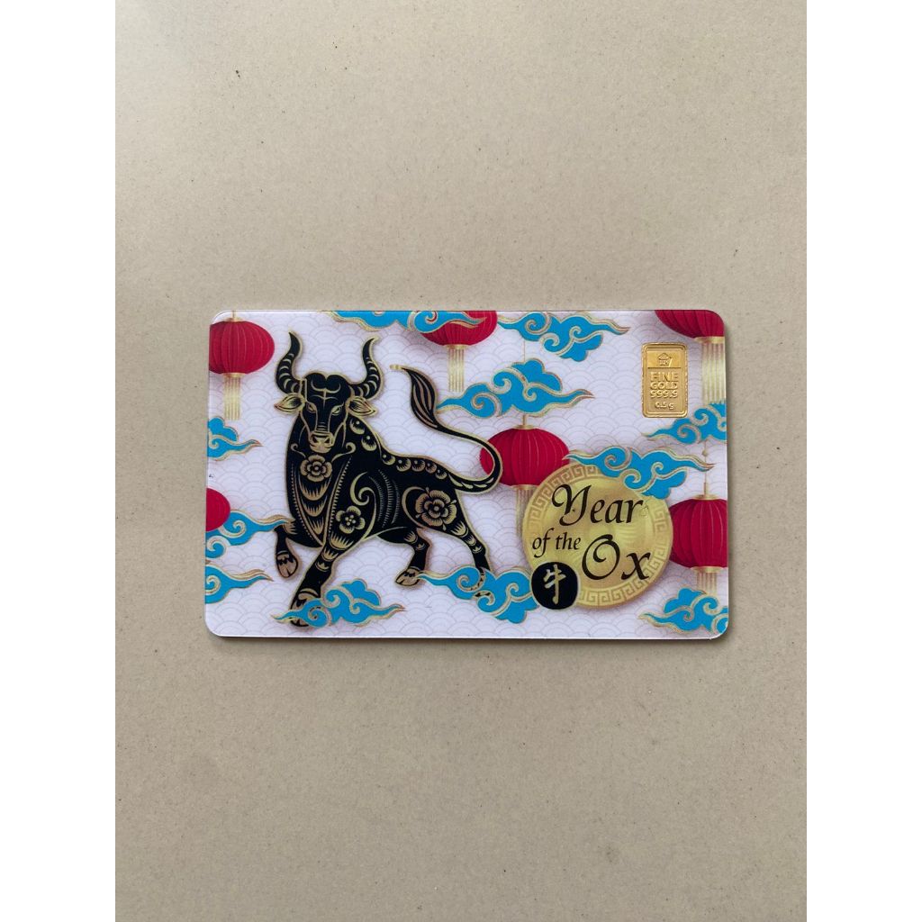 Emas Antam LM Gift Series Year of The OX - 0,5 gr