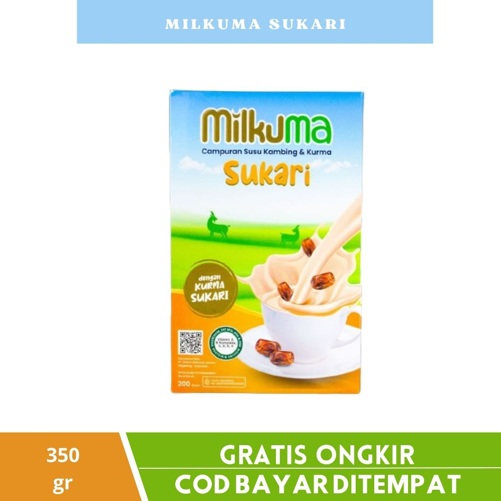 

Milkuma Sukari Susu Kambing Bubuk Dengan Rasa Kurma Sukari Membantu Melancarkan Asi