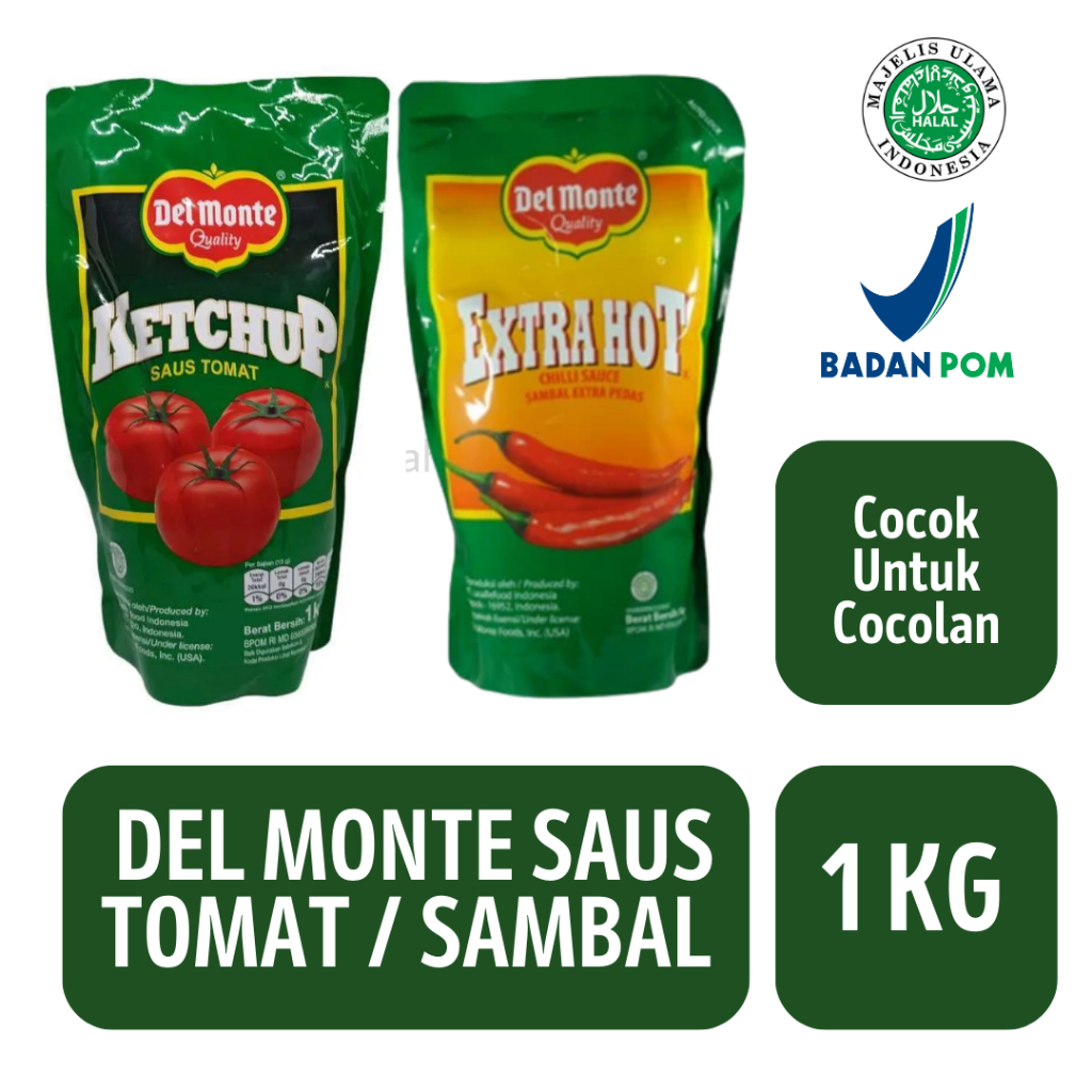 

Saus Sambal Extra Hot Delmonte | Saus Tomat Delmonte [1Kg]