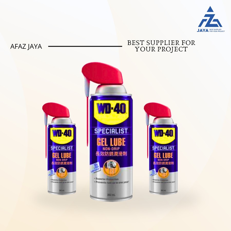 GEL PELUMAS ANTI KARAT KOROSI WD40 360ML GEL LUBE SMARTSTRAW