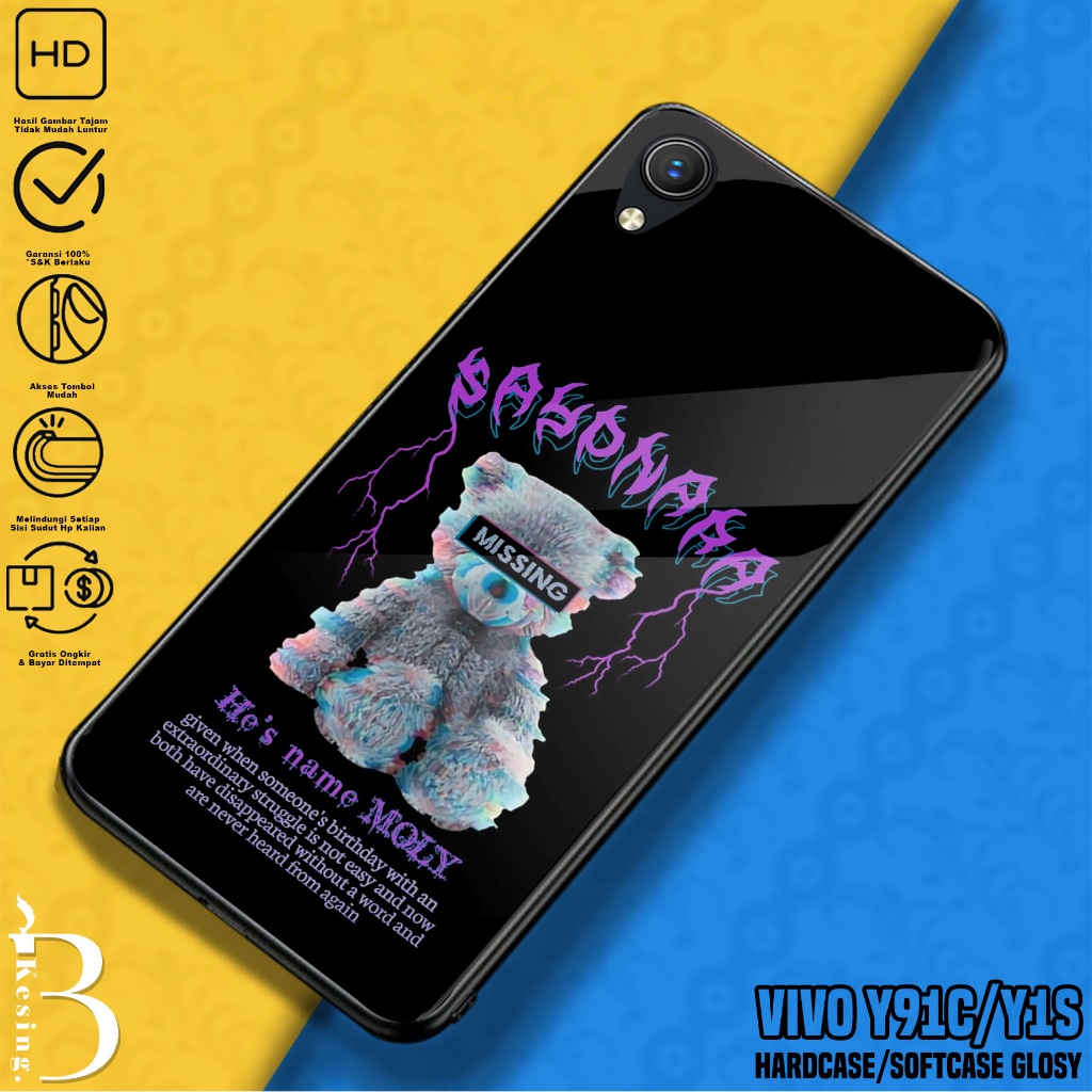 Case VIVO Y91C / Y1S - Casing VIVO Y91C / Y1S Motif BNKA - Silikon Hp VIVO Y91C - Softcase Hp - Kond
