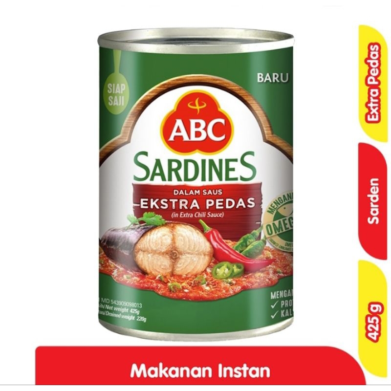 

ABC Sarden Saus Ekstra Pedas 425 g