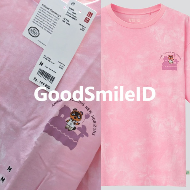 READY ORIGINAL UT x Animal Crossing T-SHIRT LENGAN PENDEK KAOS WANITA JASTIP UNIQLO
