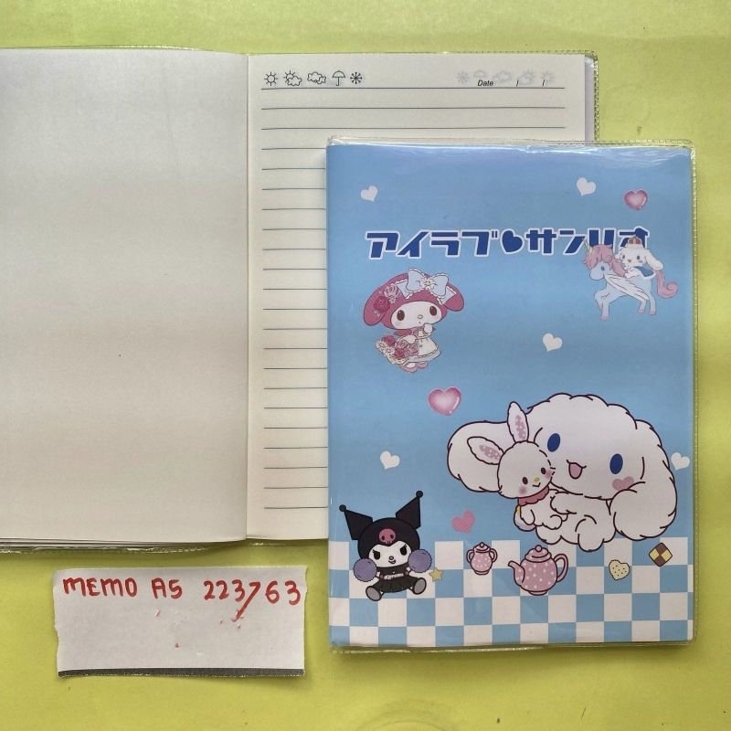 

MEMO A5 223763 MOTIF CUTE