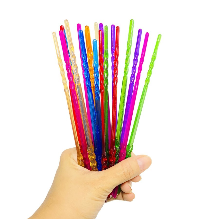 

Tuding ngaji bening warna warni 12pcs