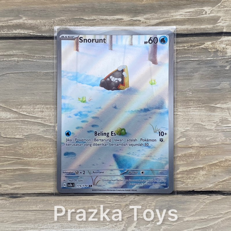 Snorunt AR 173/170 SV3s - Kilau Hitam - TCG Indonesia