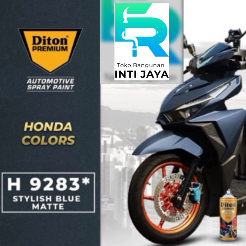 Diton Premium Cat Semprot H 9283*(Doff) Stylish Blue Matte Color