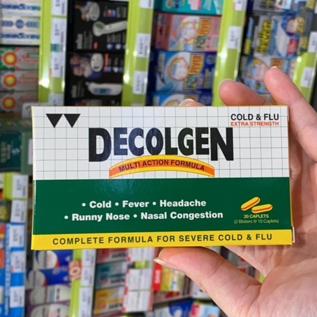 DECOLGEN Cold & Flu Extra Strength, isi: 20s IMPORT SPORE