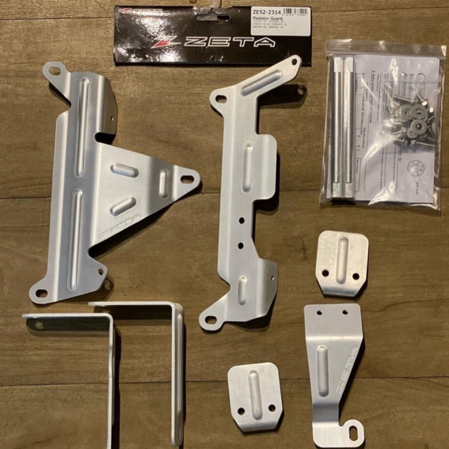 ZETA RADIATOR GUARD YZ250F'19,YZ250Fx'20-YZ450F '18-22 (ZE52-2314)