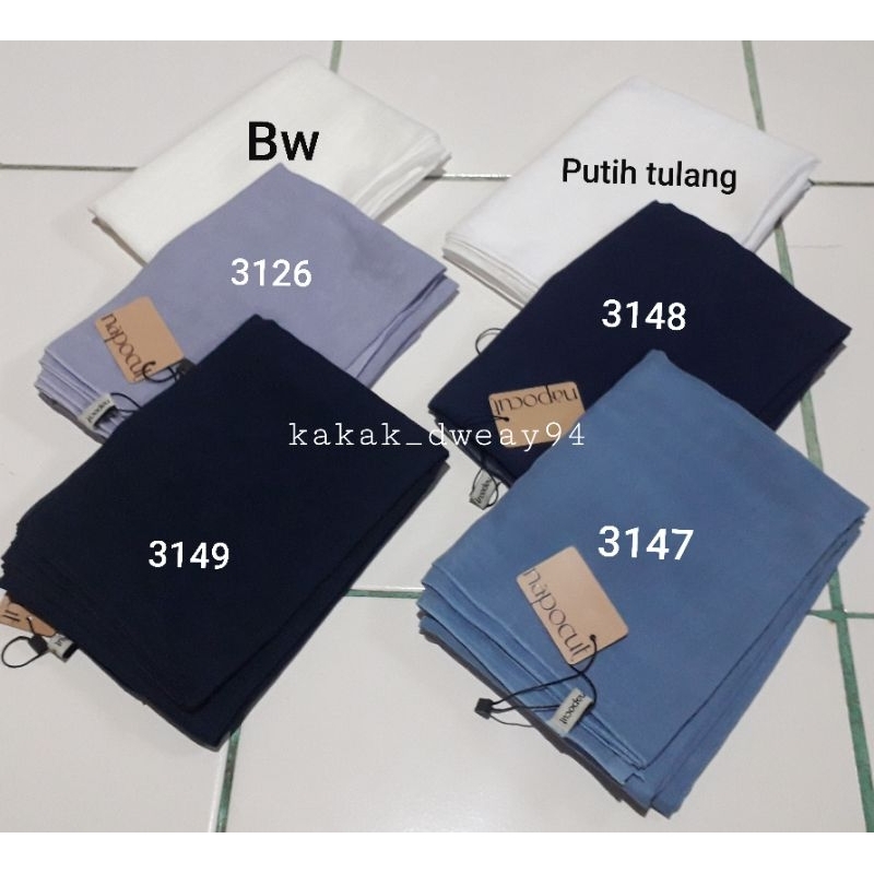 hijab paris polos napocut