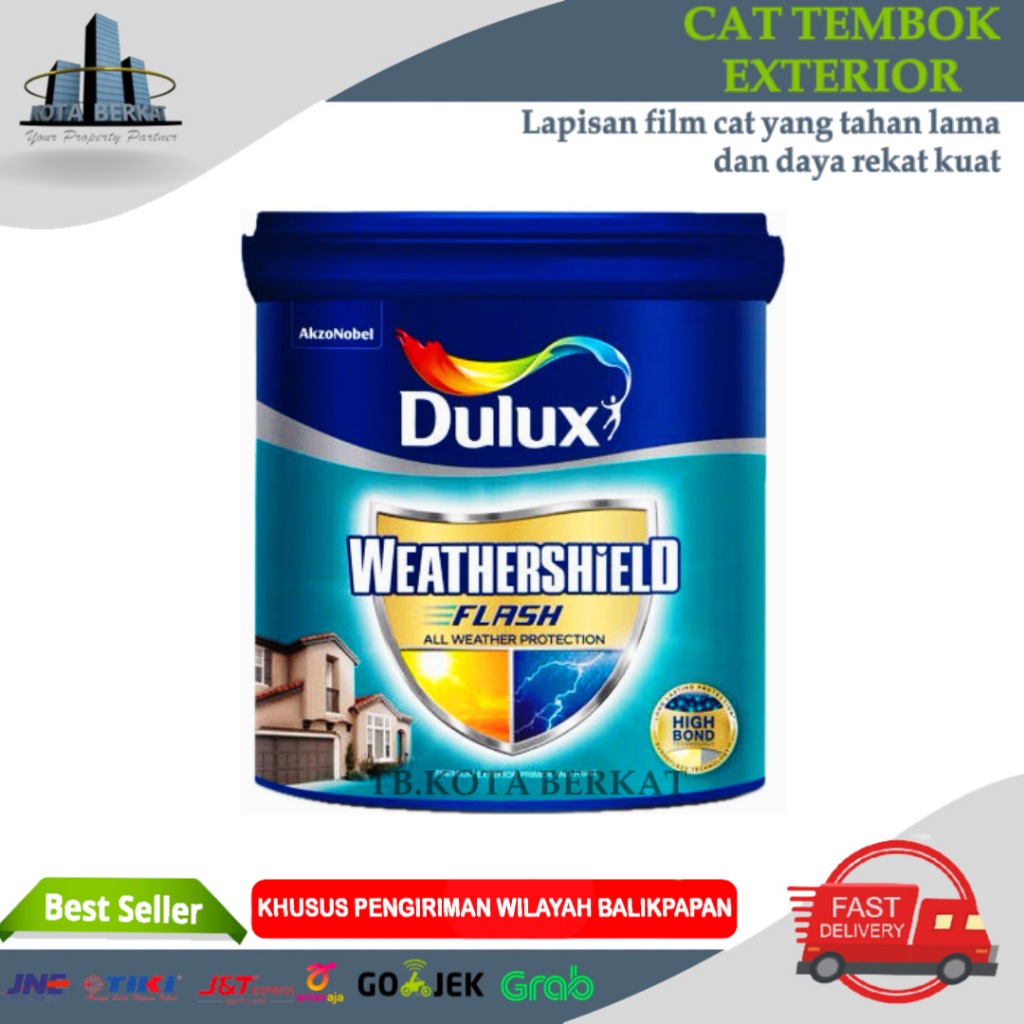 CAT DULUX WEATHERSHIELD FLASH / CAT TEMBOK EXTERIOR DULUX 20L