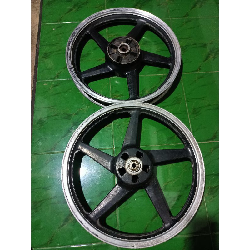 velg rasing depan belakang Yamaha Vixion old