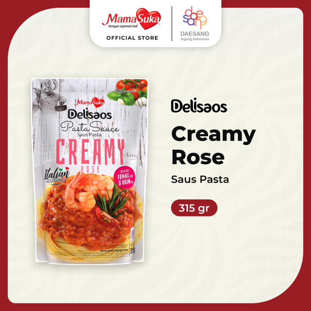 

MamaSuka - Rose Spagetti 315 gr