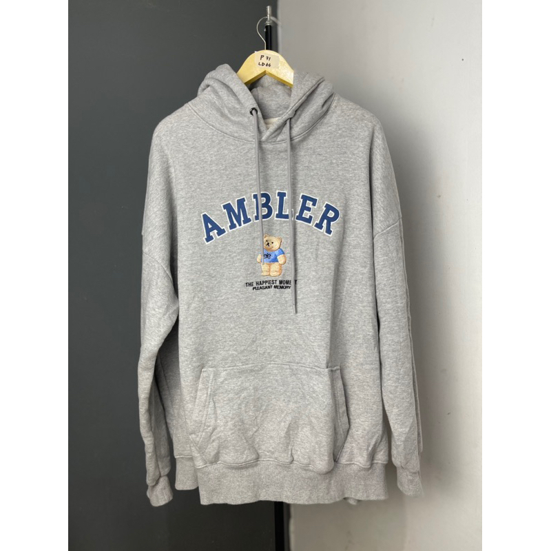 hoodie ambler big logo second