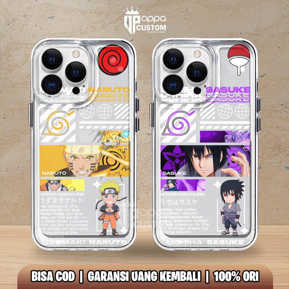 CLEAR CASE ANIME NARUTO REALME 3 5 6 7 11 PRO  C11 2020 C11 2021 C15 C21Y C33 OPPA CUSTOME KesingHp 