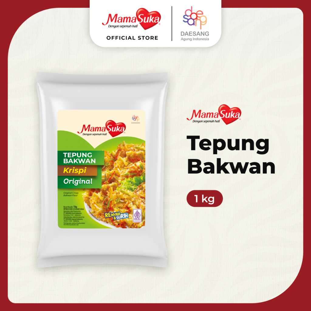 

MamaSuka - Tepung Bakwan 1 Kg