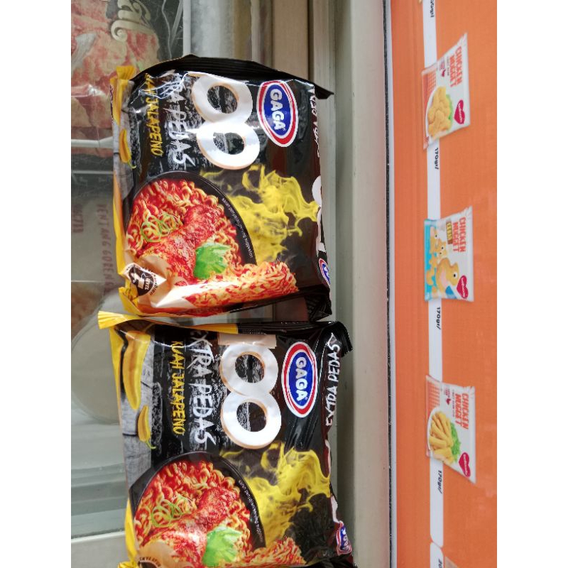 

Mie Gaga kuah extra Jalapeno