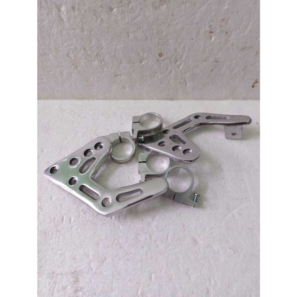 Pangkon Lampu Depan RX KING Bpro Cnc Dudukan Lampu Breket Lampu