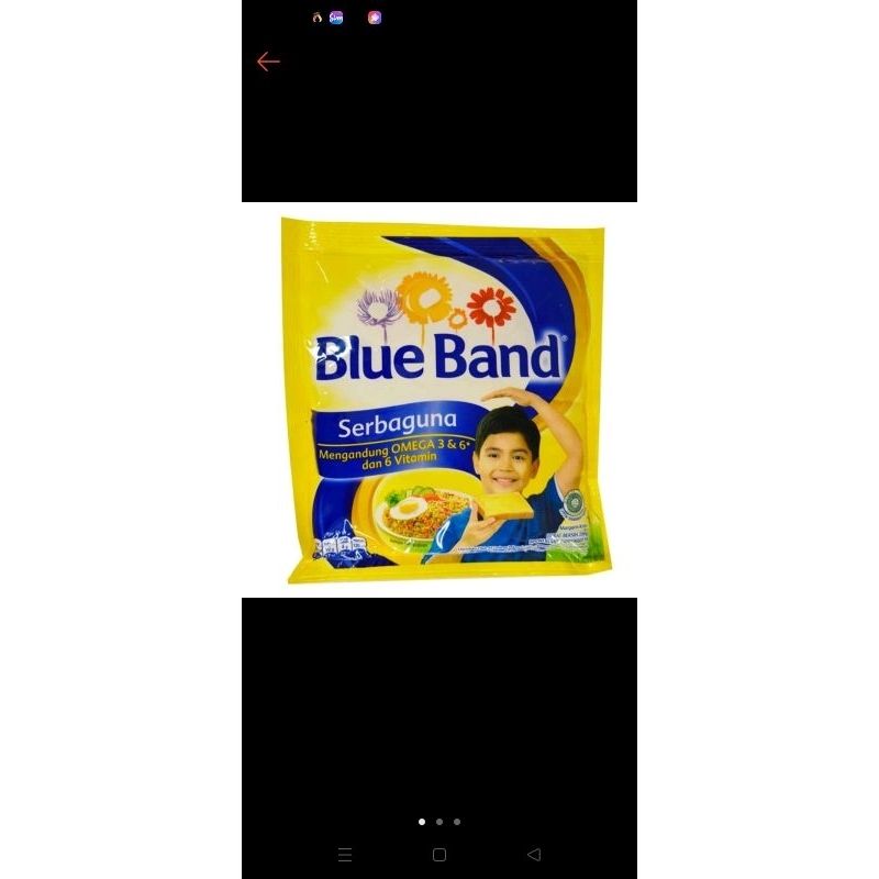 

margarin blue band sachet 200gr