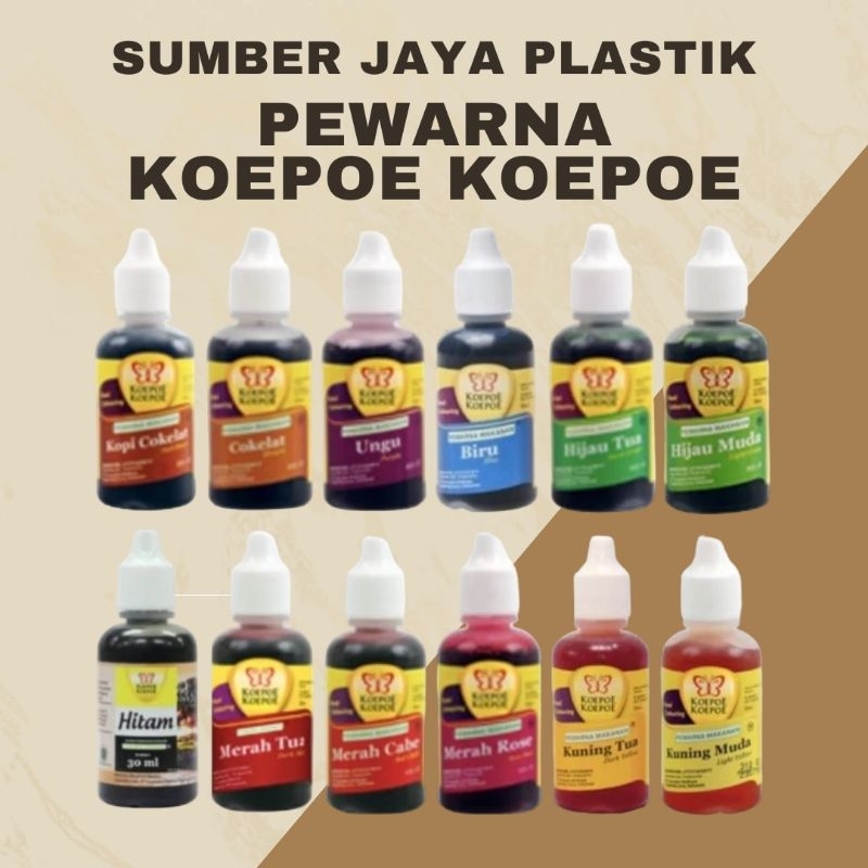 

pewarna koepoe 30ml pewarna makanan bahan kue