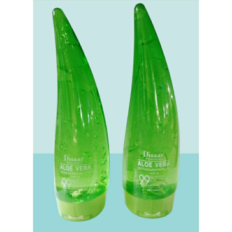 Disaar Aloe Vera gel / moisturizer gel Aloe Vera/ ekstrak lidah buaya / pelembab lidah buaya