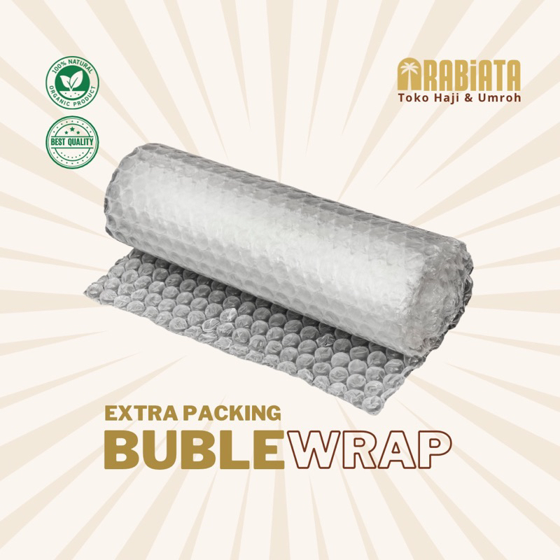 

EXTRA PACKING - BUBLE WRAP | Arabiatastore