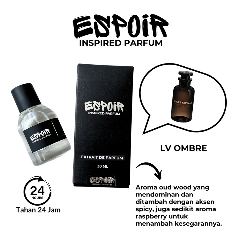 LV OMBRE NOMADE ESPOIR Inspired Parfum