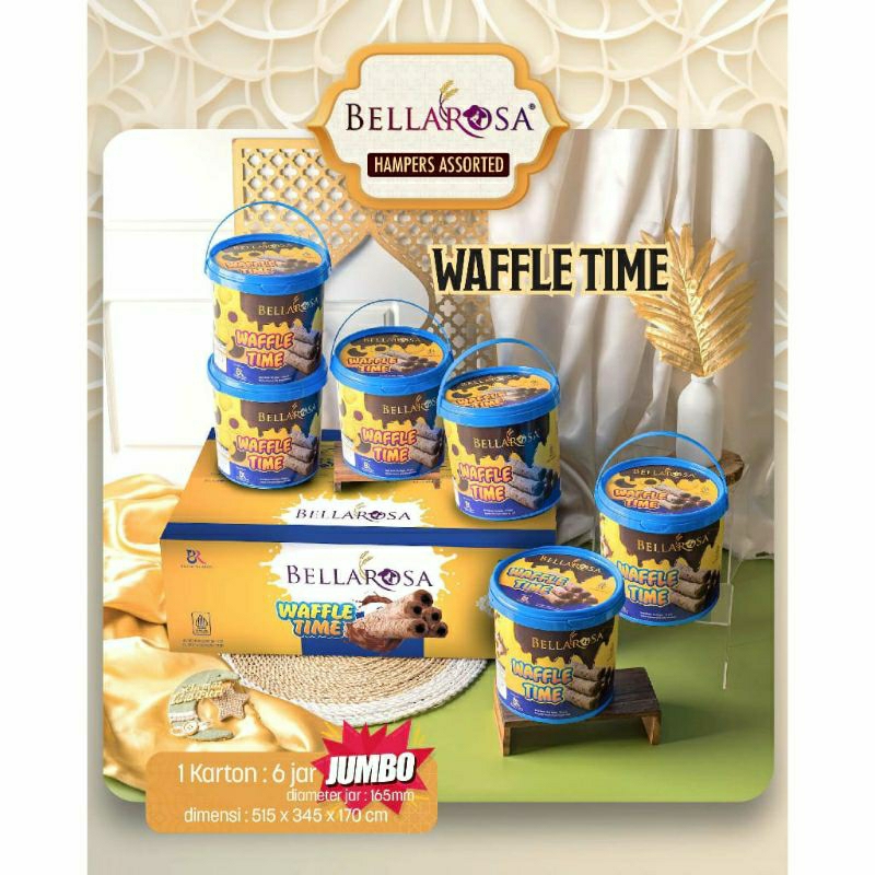 

Hampers Lebaran Waffle Time (1 ember) Bellarosa Parcel Idul Fitri