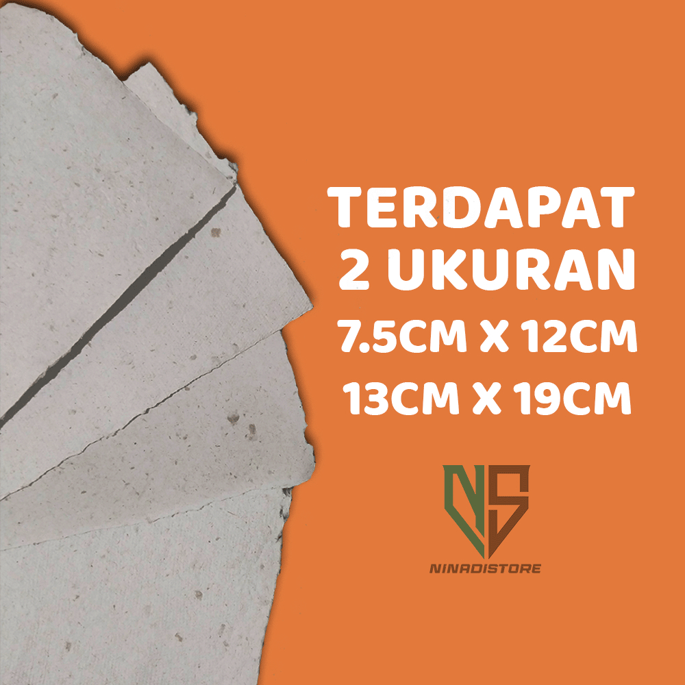 

Kertas Daur Ulang // Handmade // Ramah Lingkungan // eco friendly // Natural