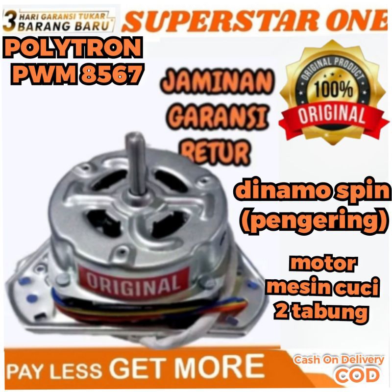 PWM-8567 DINAMO PENGERING MESIN CUCI POLYTRON