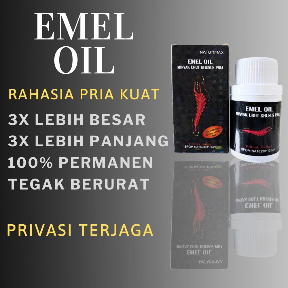 EMEL OIL Minyak lintah hitam pembesar peniz 100% Original Ampuh Permanen Mr.P Minyak lintah asli Papua Teruji BPOM
