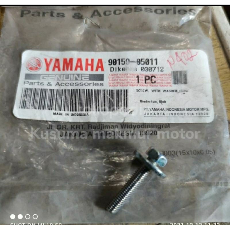 BAUT PER KOPLING SCOPIO BAUT TANGKI SAMPING R15 VVA V3 ( HARGA 1PC) ORI 90159-05011