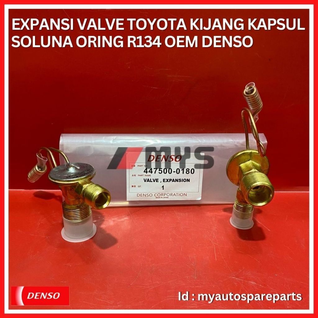 EXPANSI AC Mobil TOYOTA Kijang Kapsul Soluna Oring R134 OEM DENSO