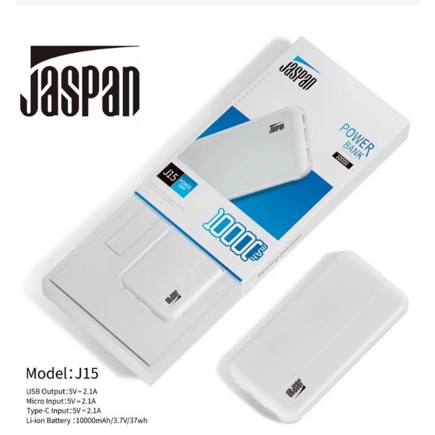 Powerbank Jaspan J15 10.000mAh Real Capacity