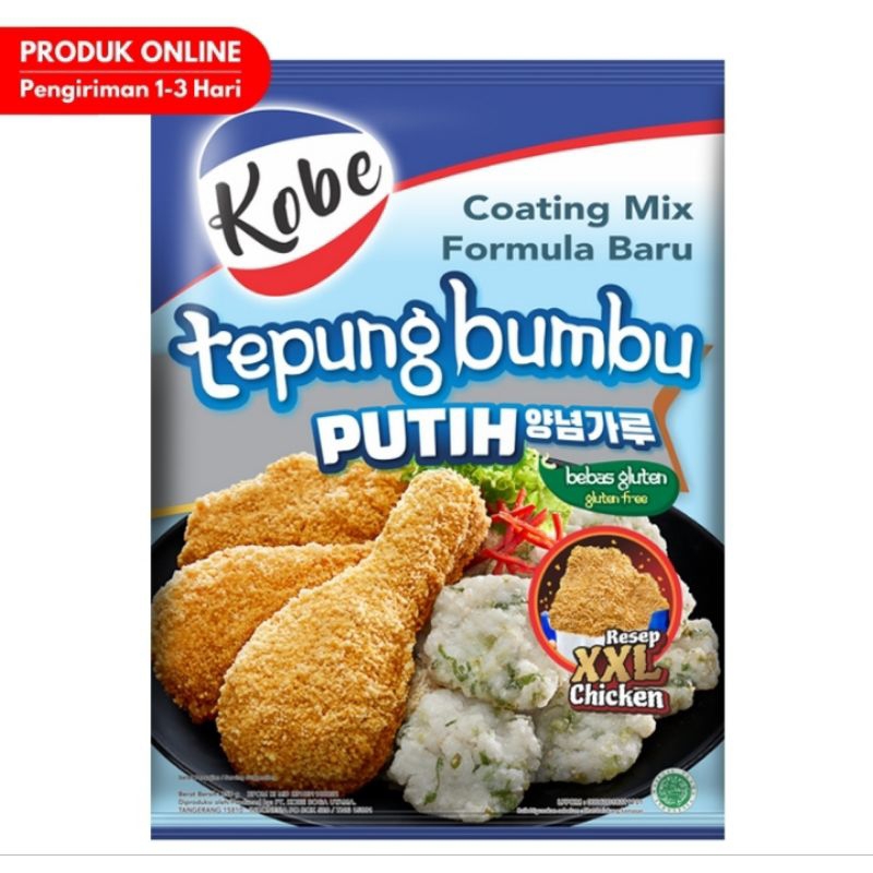 

Kobe Tepung Bumbu Putih 850 g