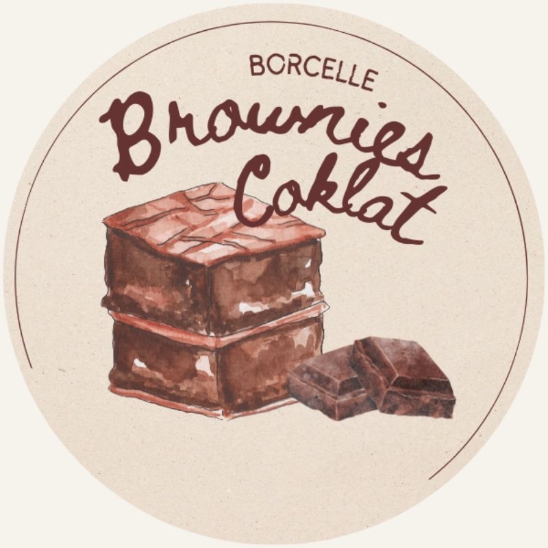 

sticker label makanan