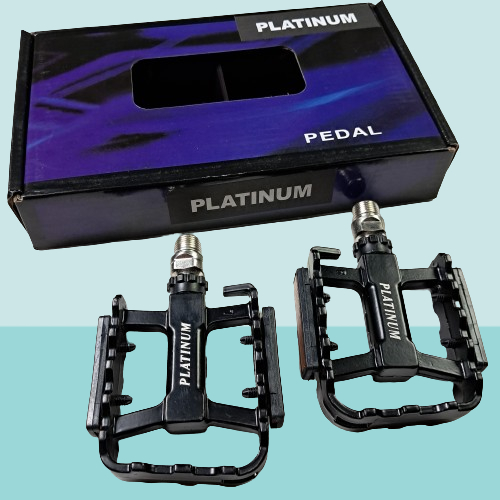 PLATINUM Pedal alloy BEARING as besar sepeda MTB mini lipat / pedal bearing platinum - pedal platinu