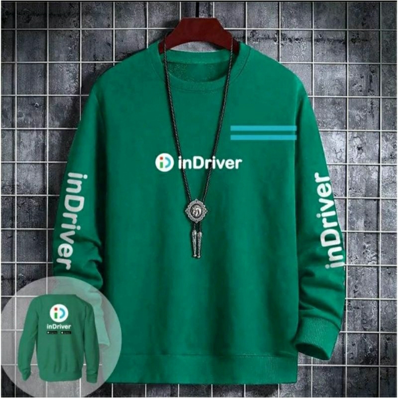 SWEATER INDRIVER / SWITSHIRT INDRIVER / INDRIVER / JAKET INDRIVER / JAKET PENGENDARA / JAKET OJEK ON