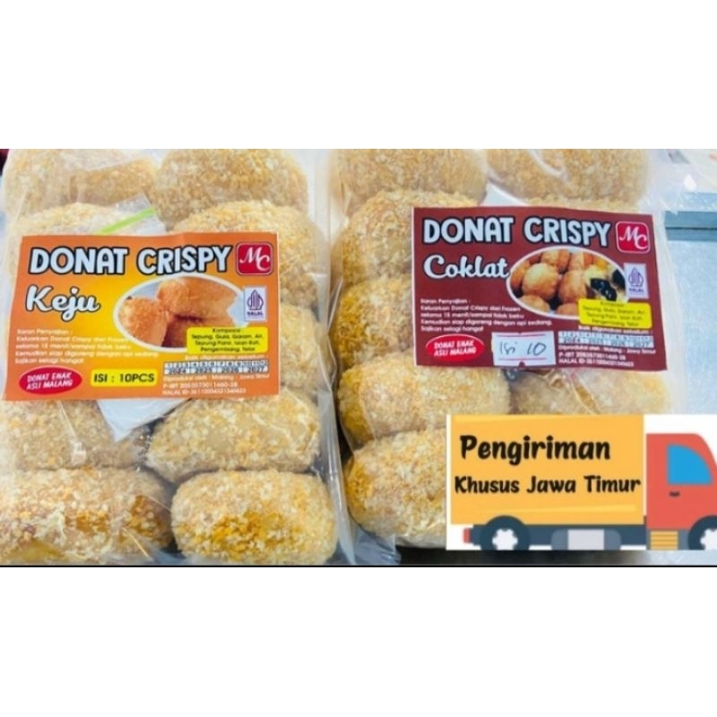 

MC Donat crispy coklat dan keju