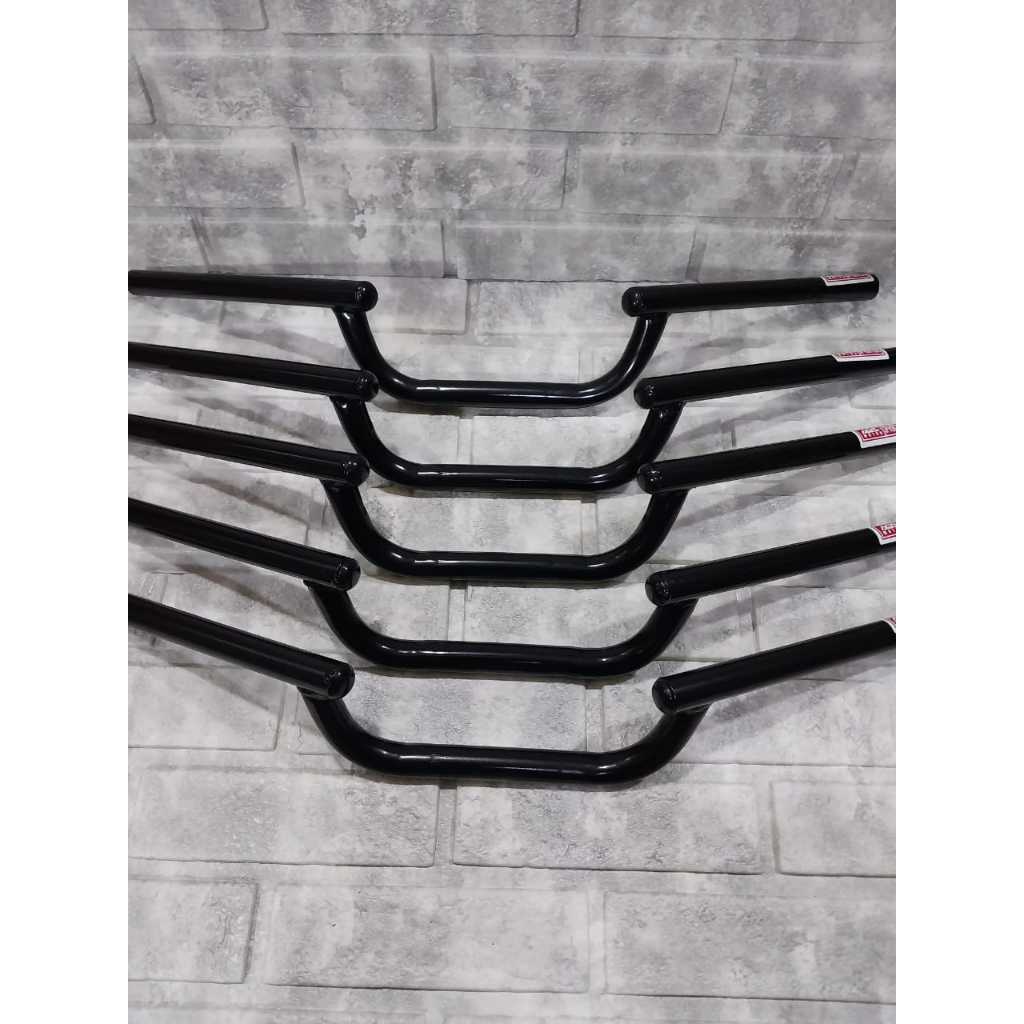 Stang Sprinter Pendek Rancing Bisa Vixion CB, Tiger Dll Stang RACING sprinter Pendek HITAM