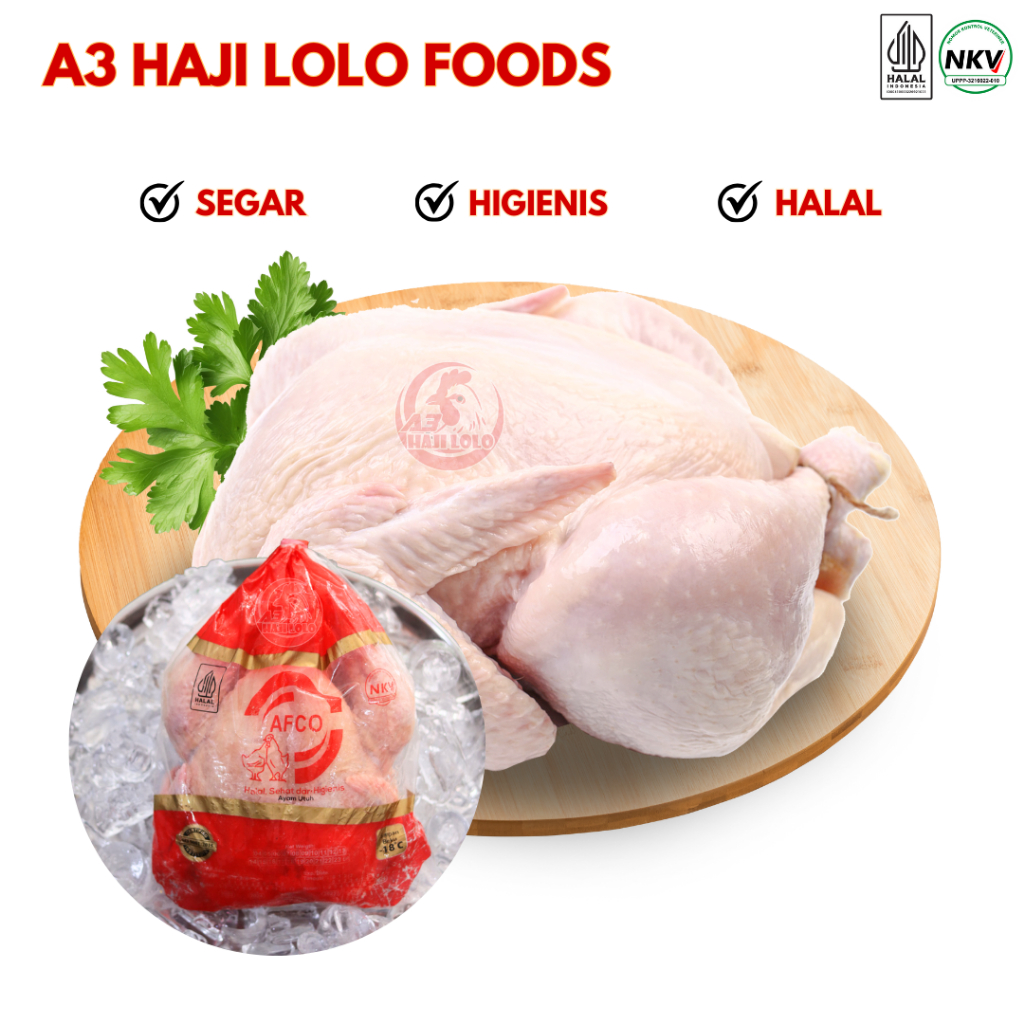 Ayam Broiler Utuh Afco 2,2kg R
