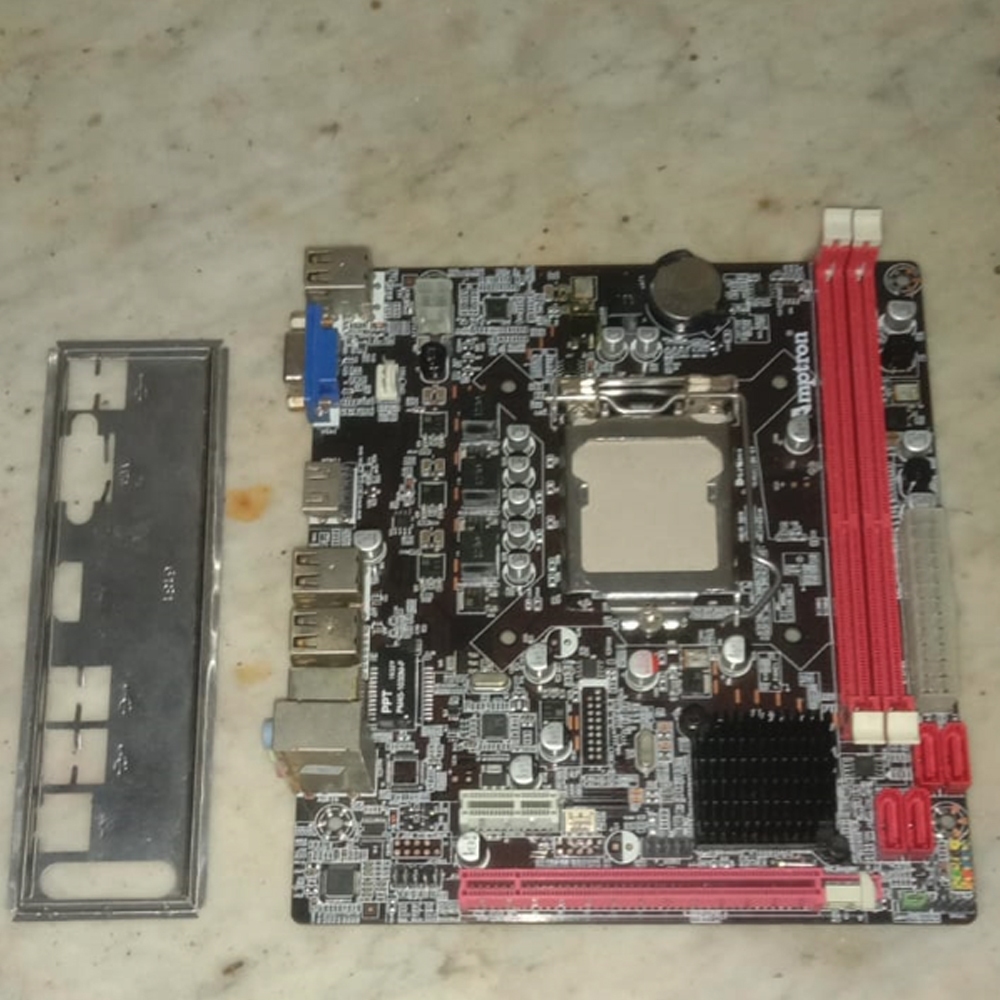 Motherboard Amptron LGA 1155 h61 (RUSAK)