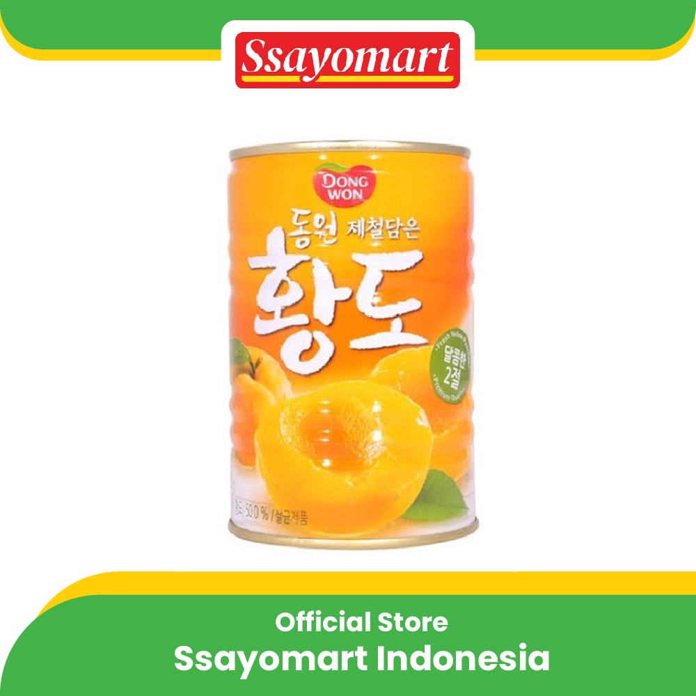 

Dongwon Canned Yellow Peach - 400g