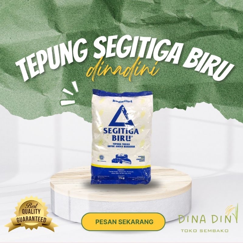 

Kemasan Terigu Segitiga Biru 1Kg &(Satuan)