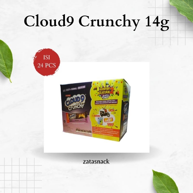 

Cloud9 Crunchy 14g isi 24pcs