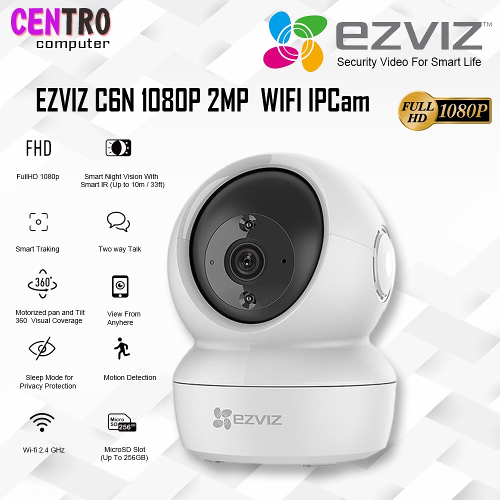 EZVIZ IPCAM C6N 1080p 2MP - ip camera cctv 1080p
