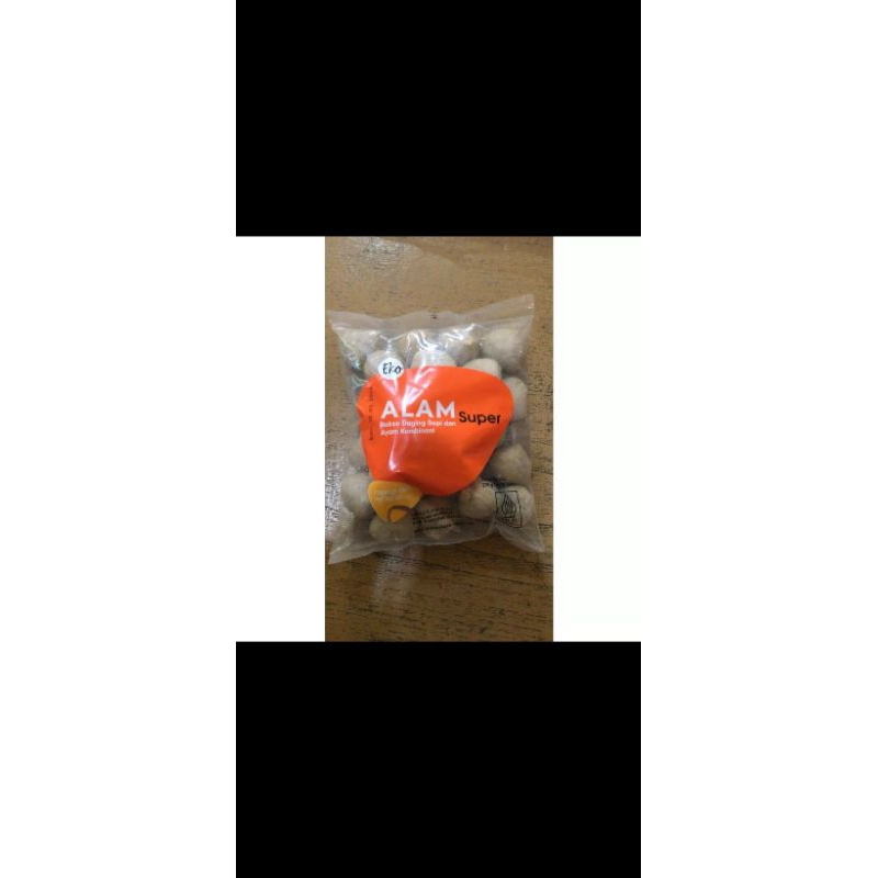 

Baso Alam isi 25 pcs Bakso Daging Sapi dan Ayam kombinasi 225 gram
