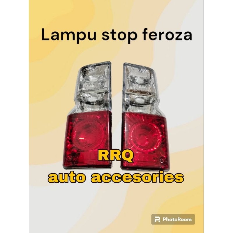 Lampu stop feroza cristal stop lamp feroza lampu belakang feroza